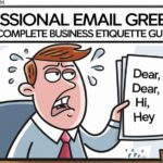 business email greeting etiquette